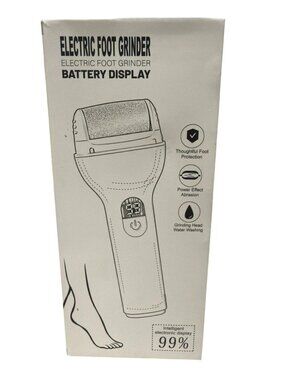 Electric Foot Grinder With Intelligent Battery Display & Water-Washable Grinding